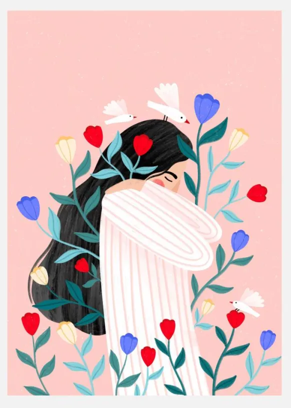 Self Love Canvastavla (30x40 cm)