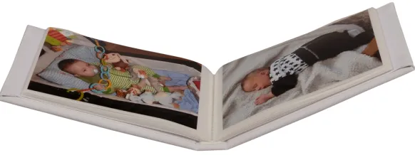 Sense Mini Album Vit - 40 Bilder i 11x15 cm