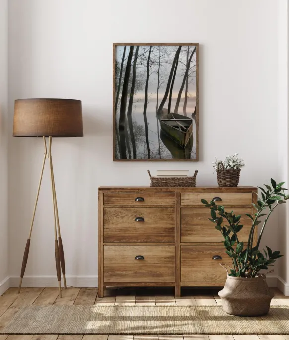 Serene Dawn Poster (21x29.7 cm (A4))