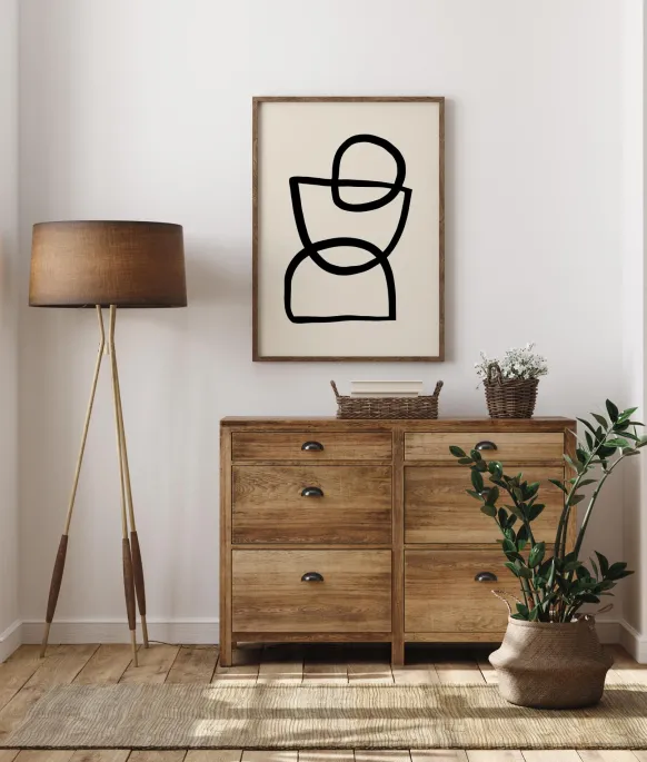 Shape 02 Poster (21x29.7 cm (A4))