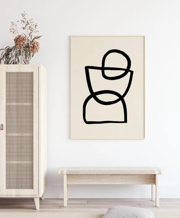 Shape 02 Poster (21x29.7 cm (A4))