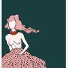 She Is Power Canvastavla (30x40 cm)
