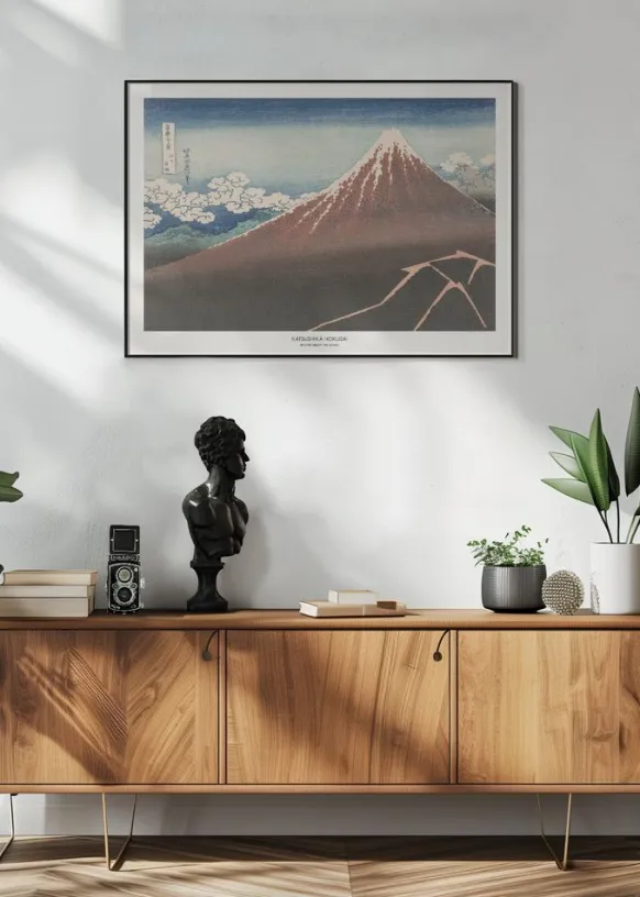 Shower Below Summit Poster (21x29.7 cm (A4))