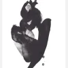 Sitting Woman L Canvastavla (30x40 cm)