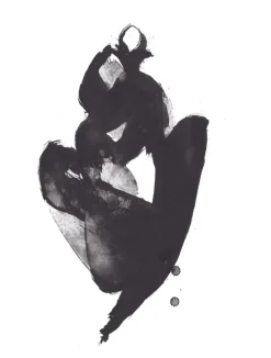 Sitting Woman l Poster (21x29.7 cm (A4))
