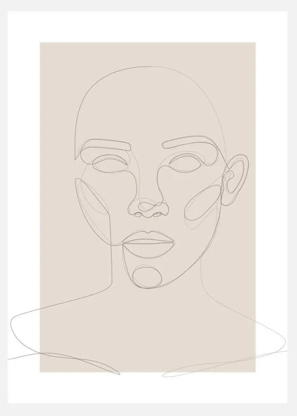 Sketch Canvastavla (30x40 cm)