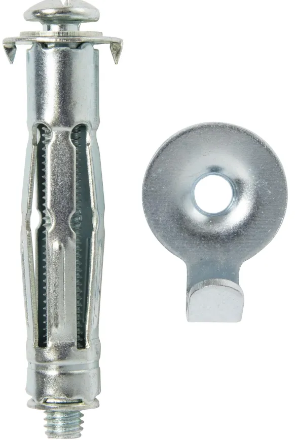 Skruv och plugg för gipsvägg 4 mm - 4 pack