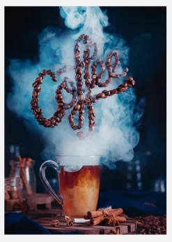 Smell The Coffee Canvastavla (30x40 cm)