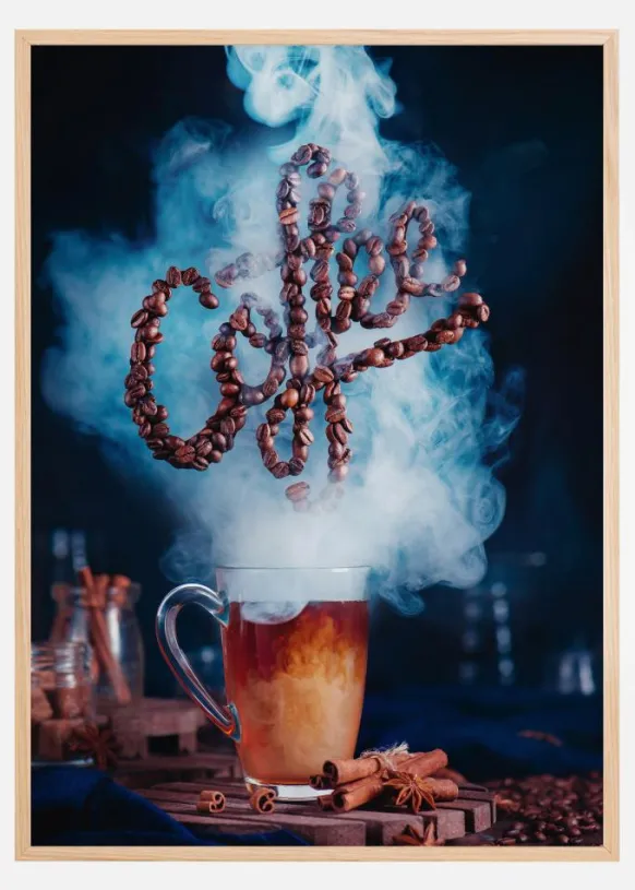 Smell the coffee Poster (21x29.7 cm (A4))
