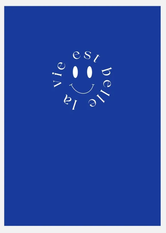 Smile Canvastavla (30x40 cm)
