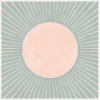 Soft Beige Circle Canvastavla (30x30 cm)