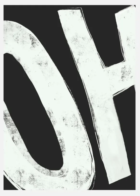 Sounds Of Surprise A Oh Canvastavla (30x40 cm)