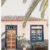 Spanish Casa Canvastavla (30x40 cm)
