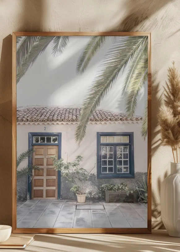 Spanish Casa Poster (21x29.7 cm (A4))