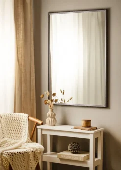 Spegel Abisko Silver 74x104 cm
