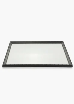 Spegel Abisko Svart 54x74 cm
