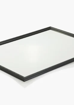 Spegel Abisko Svart 54x74 cm
