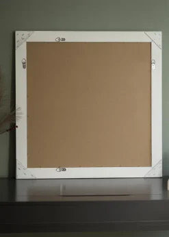 Spegel Bologna Vit 80x80 cm