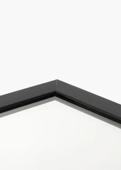 Spegel Chicago Matt Svart 71x101 cm