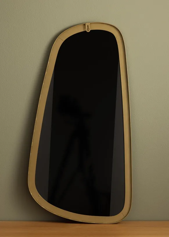 Spegel Cloudley Guld 40x75 cm