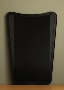 Spegel Curved Svart 56x80 cm