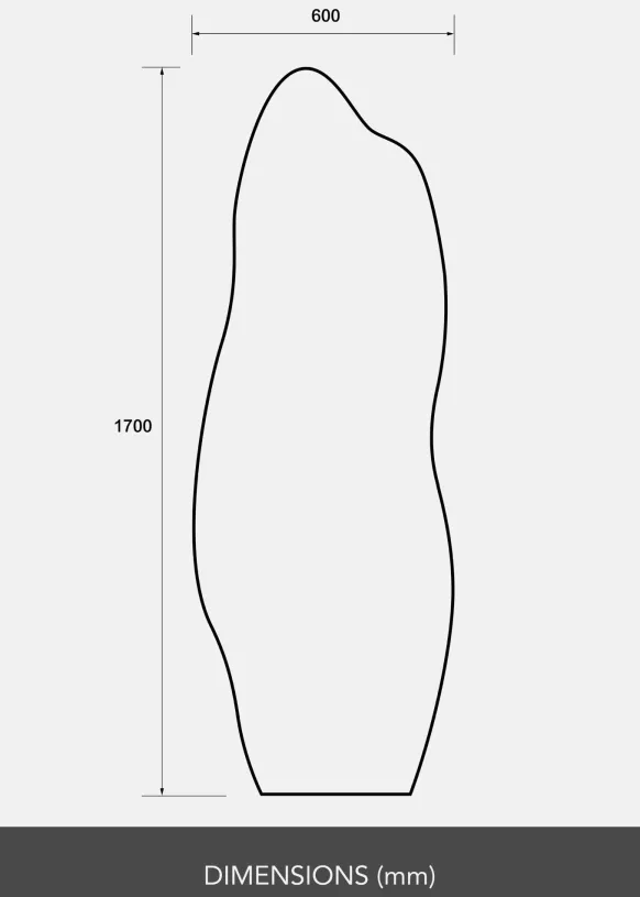 Spegel Echo 60x170 cm