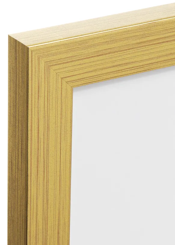 Spegel Gold Wood - Egna Mått
