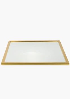 Spegel Gold Wood 53x73 cm