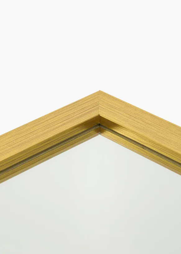 Spegel Gold Wood 53x73 cm