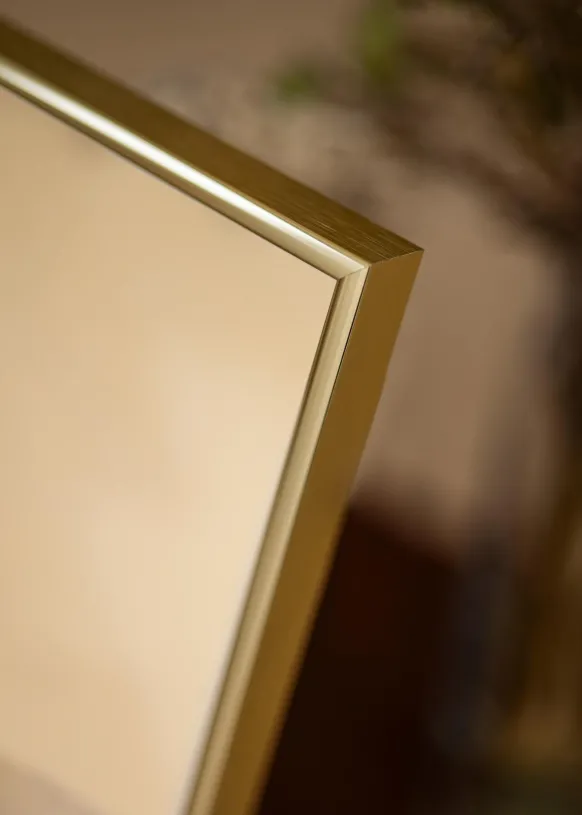 Spegel Köpenhamn Guld - Egna mått