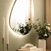 Spegel LED Soft Triangle 70x70 cm