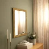 Spegel Linea Guld 68x68 cm