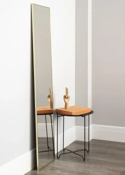 Spegel Narrow Guld 41x171 cm