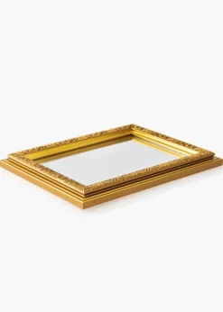 Spegel Nostalgia Guld 19x24 cm