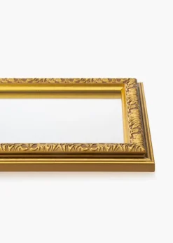 Spegel Nostalgia Guld 19x24 cm