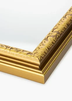 Spegel Nostalgia Guld 85x85 cm