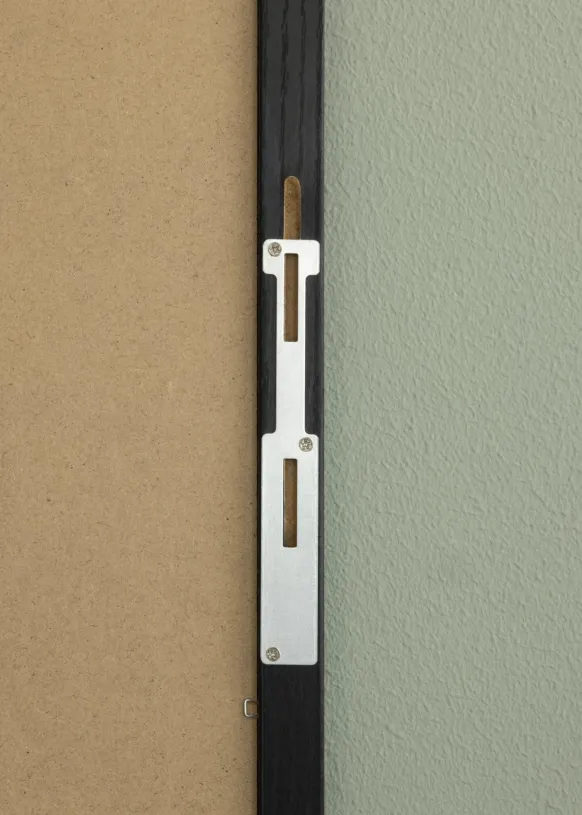 Spegel Overdoor Svart 34x126 cm