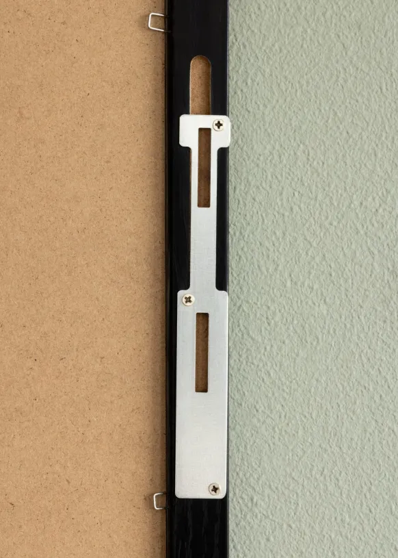 Spegel Overdoor Svart 34x100 cm