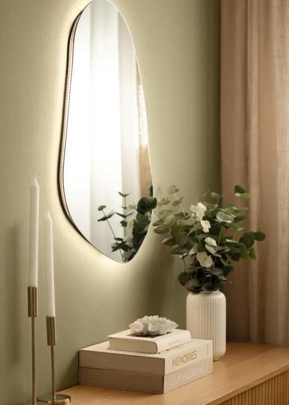 Spegel Purity LED 50x75 cm