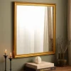 Spegel Rokoko Guld 80x80 cm