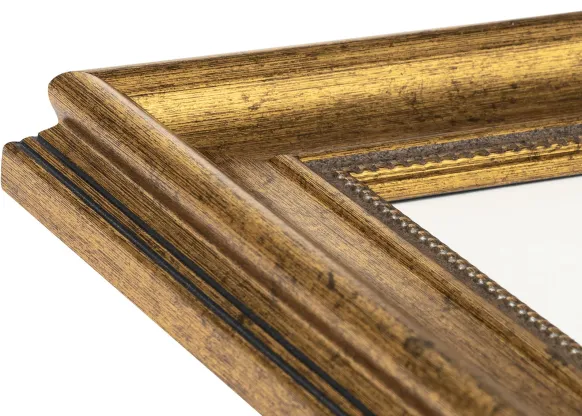 Spegel Rokoko Guld 48x98 cm