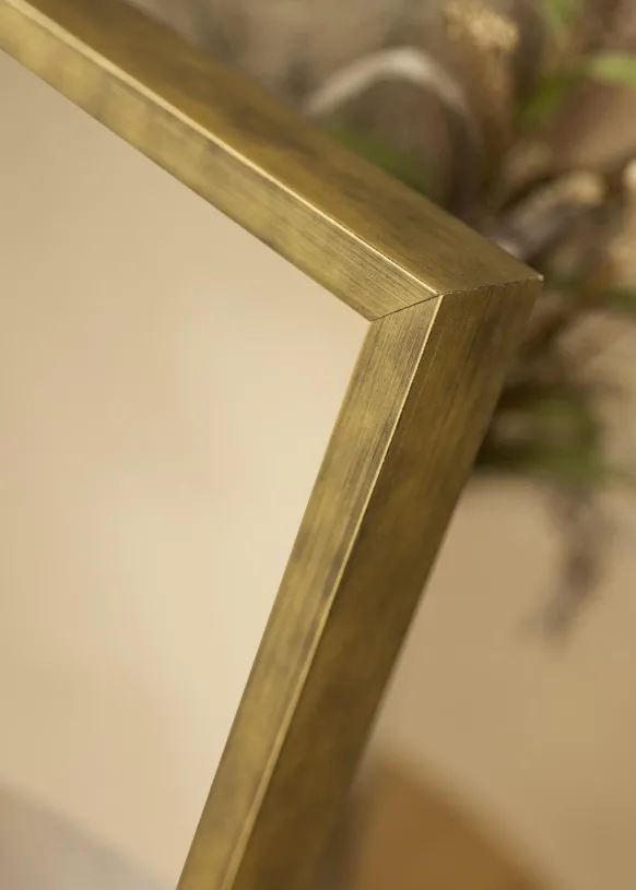 Spegel Somerset Guld - Egna Mått