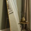 Spegel Tall Rectangle Guld 55x150 cm