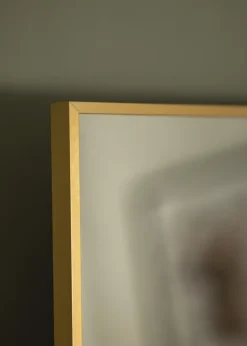 Spegel Tall Rectangle Guld 55x150 cm
