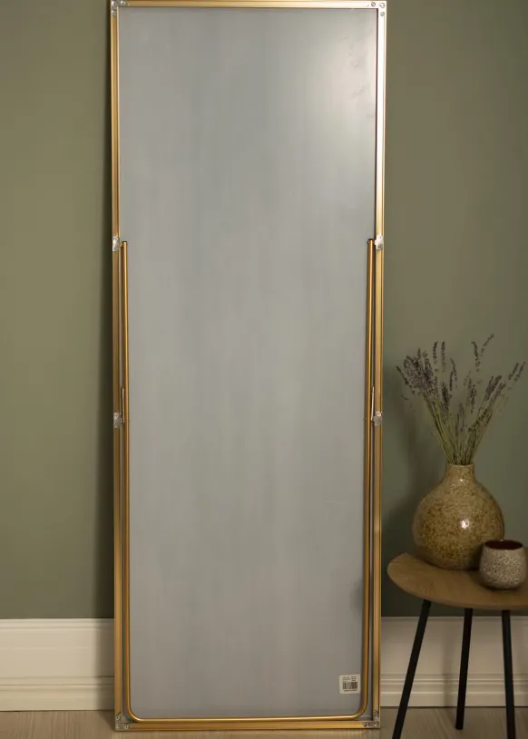 Spegel Tall Rectangle Guld 55x150 cm