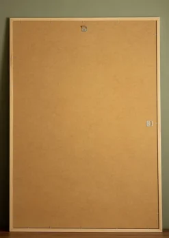 Spegel White Wood 73x103 cm