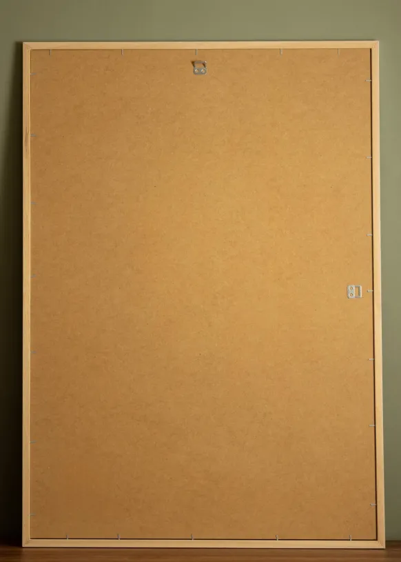 Spegel White Wood 73x103 cm