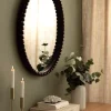 Spegel Wide Beaded 70 cm Ø