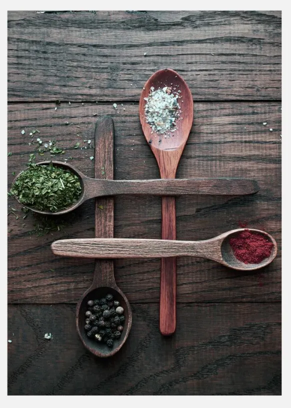 Spices Canvastavla (30x40 cm)