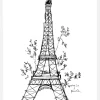 Spring In Paris Canvastavla (30x40 cm)